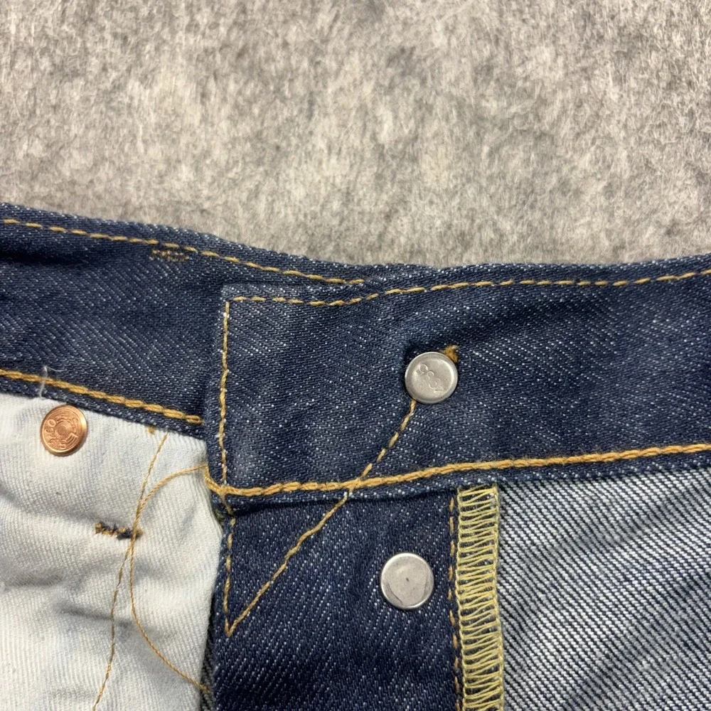Levi's Premium 501 '93 Jeans Men's 31 x 32 Blue Dark Wash Button Fly Straight